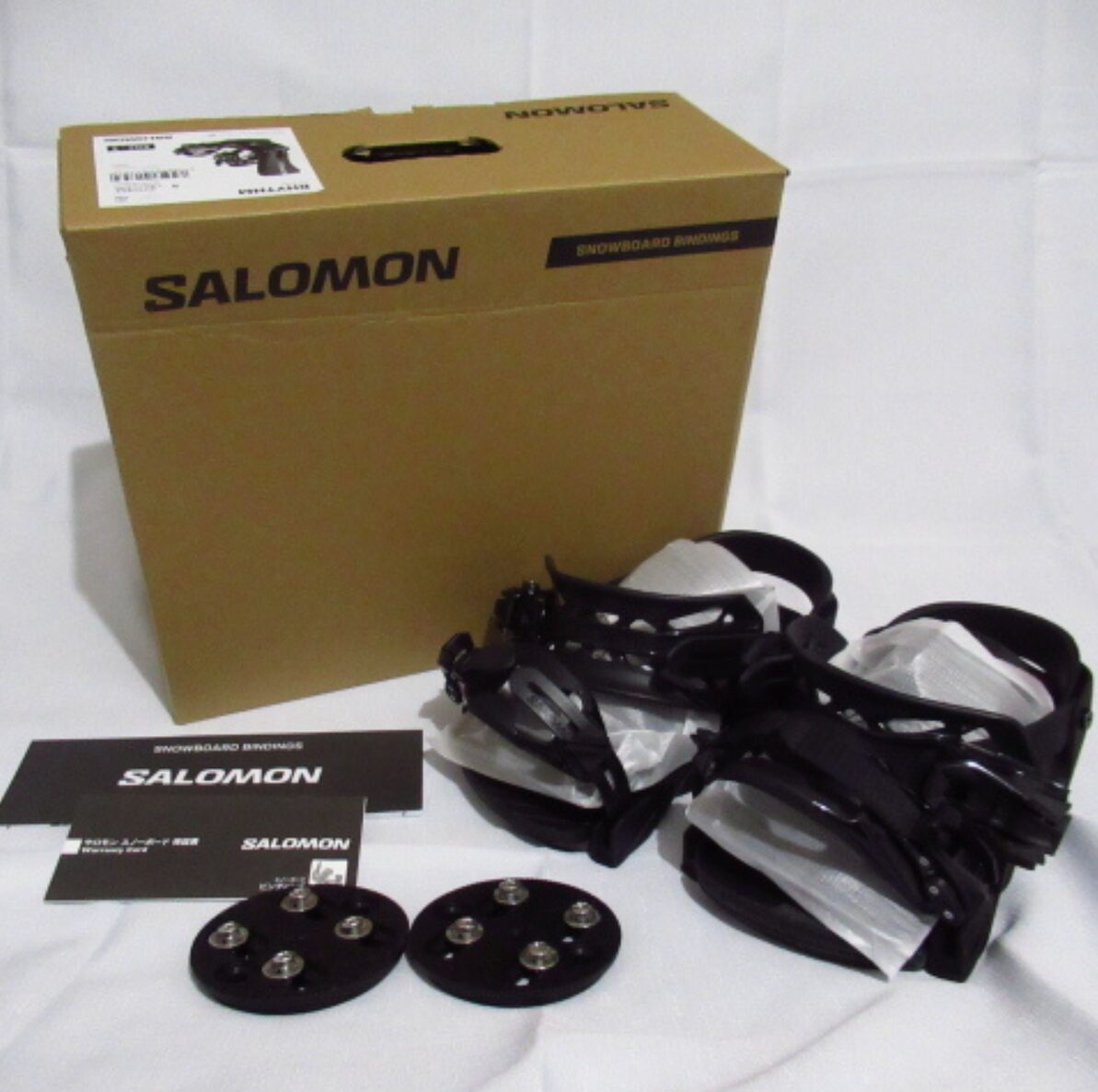 未使用 SALOMON サロモン RHYTHM ビンディング Sサイズ ブラックの商品画像