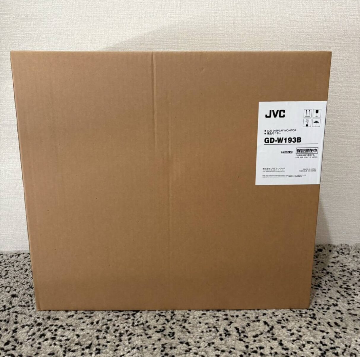 JVC ケンウッド GD-W193B 液晶モニターの商品画像