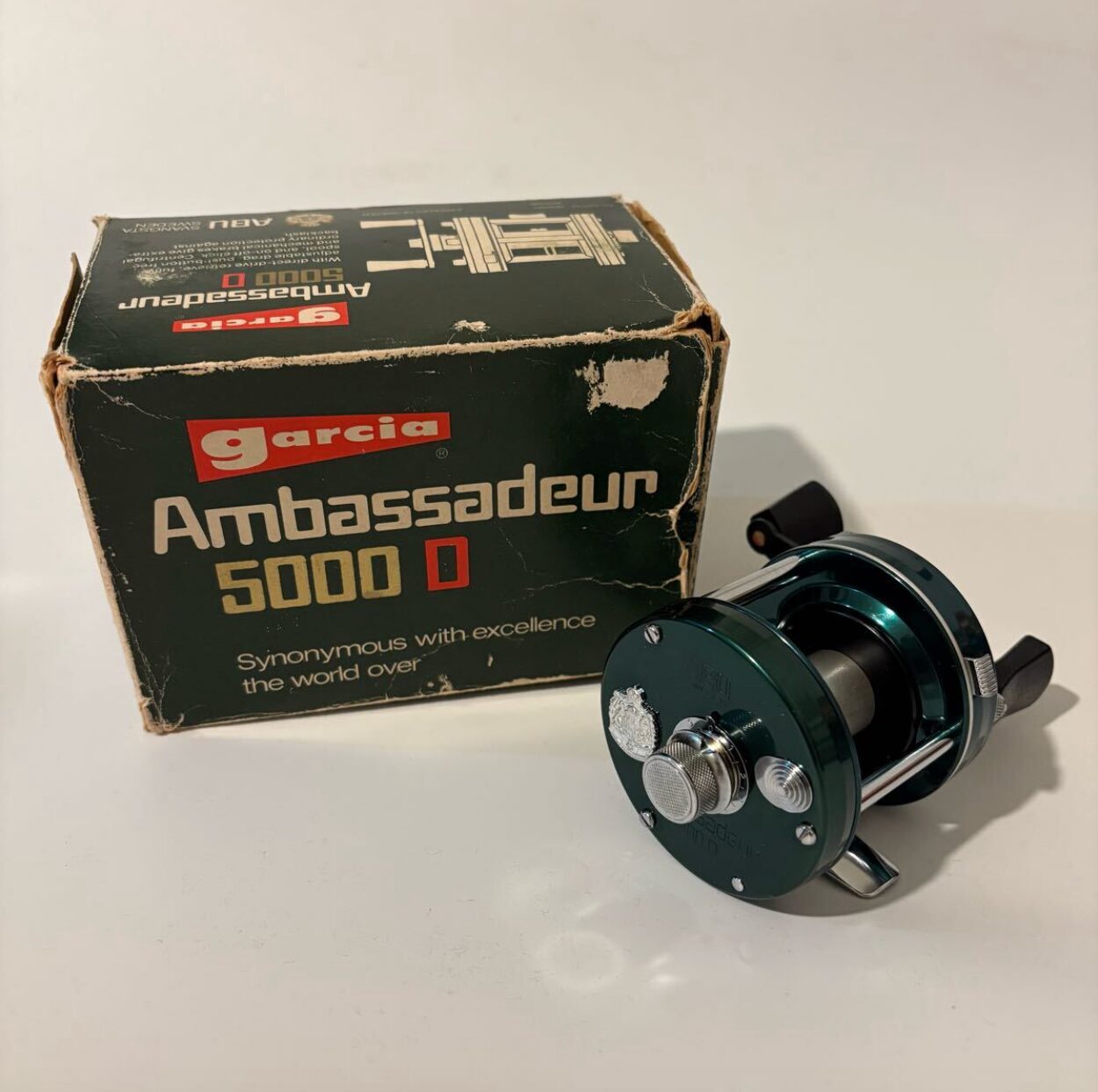 未使用 ABU アブ Ambassadeur アンバサダー 5000D オールド リール アブガルシアの商品画像