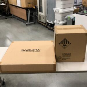 SABUMA SB-S0600 ポータブル電源 & SSD-110 ソーラーパネルセットの商品画像
