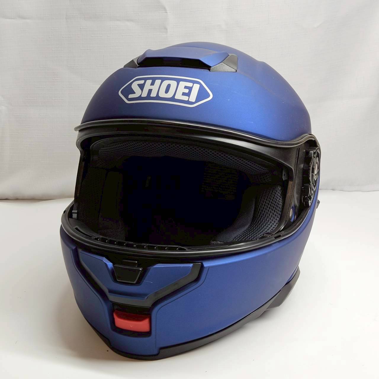 SHOEI ショウエイ ヘルメット NEOTEC3 ネオテックスリー　サイズ　M マットブルーメタリック フルフェイス ダブルバイザーの商品画像