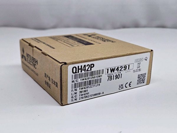 新品未開封 MITSUBISHI 三菱 QH42P 2025/07/29 シーケンサの商品画像